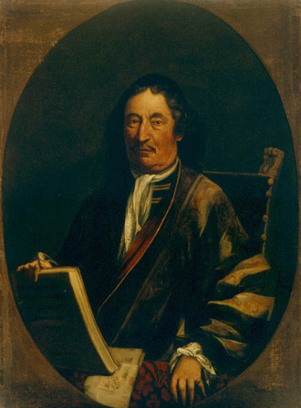 Portrait of Giovan Battista Riva (1646 - 1729), son of Antonio