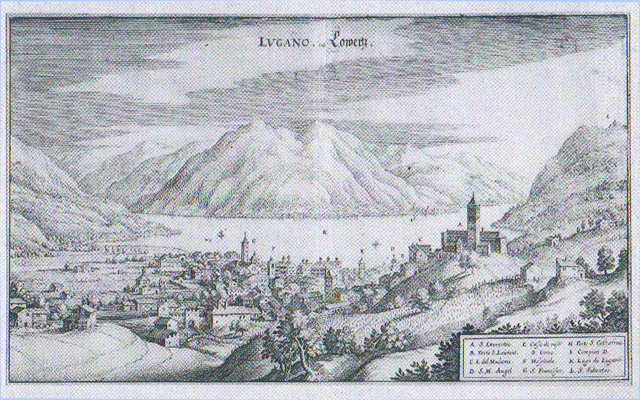 Lugano in the XVIIth century